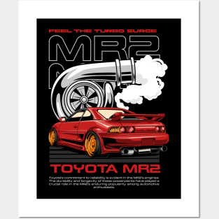 Toyota MR2 Turbo Posters and Art